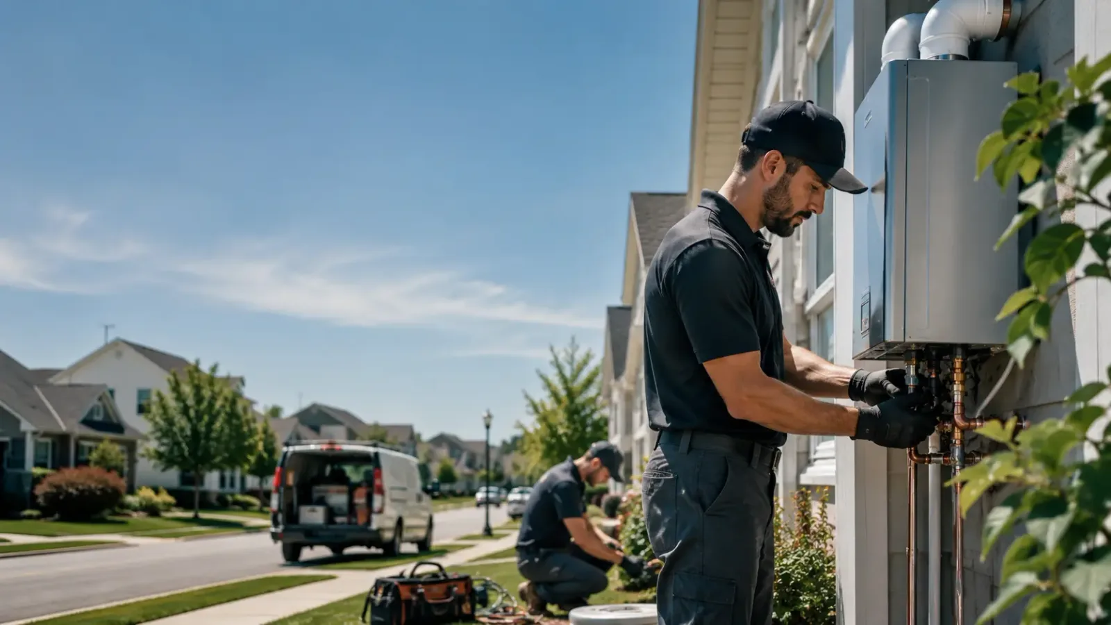 Tankless Water Heater Installation in Meadow, TX